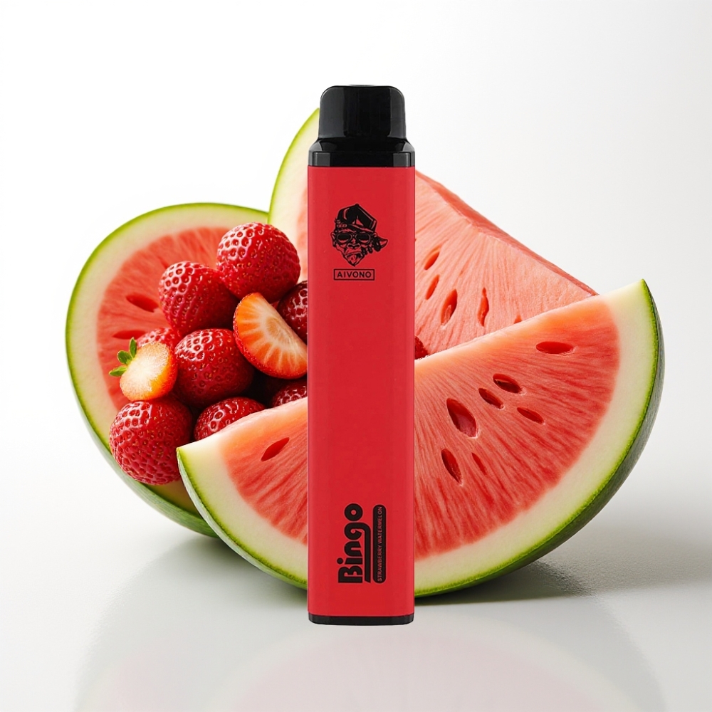 Aivono AIM BINGO 4000 Puff Anguria Fragola, 10mL, 1000mAh, 5%