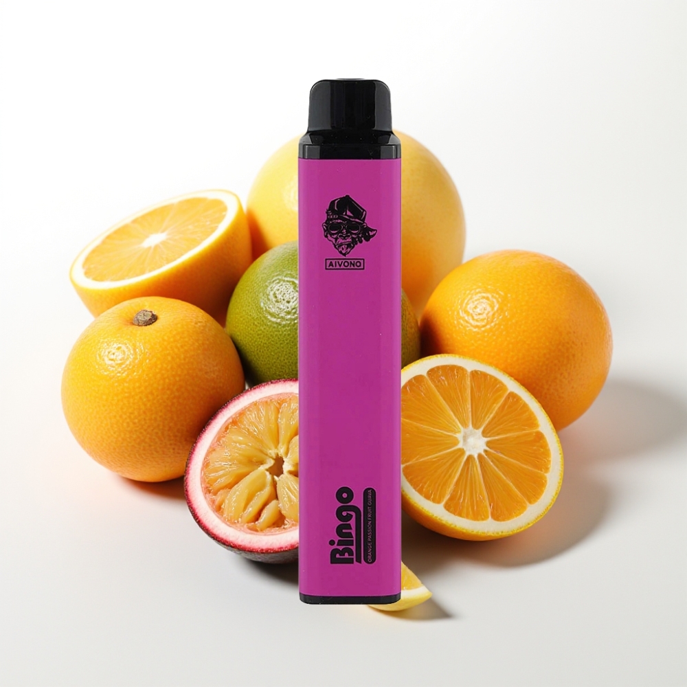 Aivono AIM BINGO 4000 Puff Arancia Frutto della Passione Guava, 10mL, 1000mAh
