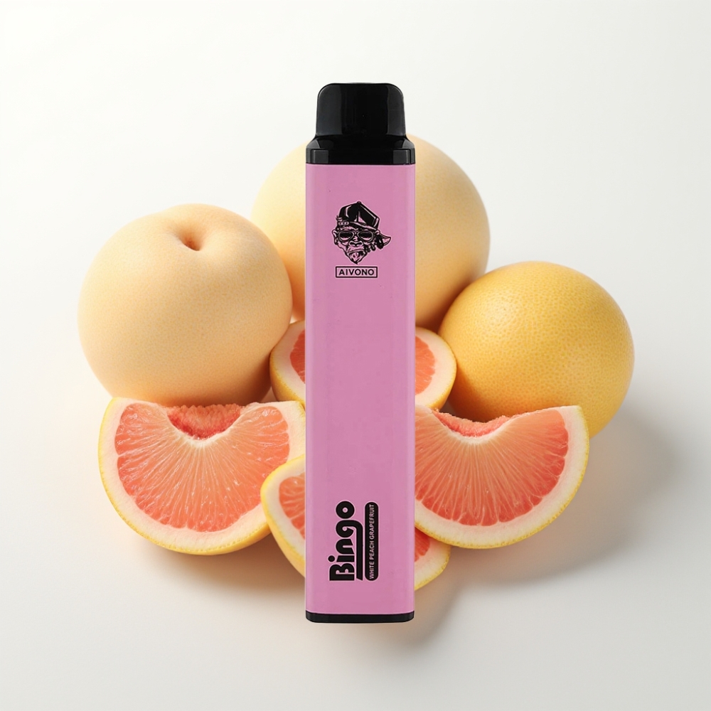 Aivono AIM BINGO 4000 Puff Pesca Bianca Pompelmo, 10mL, 1000mAh, 5%