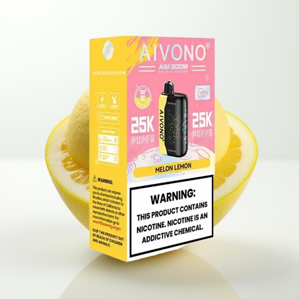 Aivono AIM BOOM 25000 Puffs Disposable Vape Melone Limone 28ml 650mAh Type-C