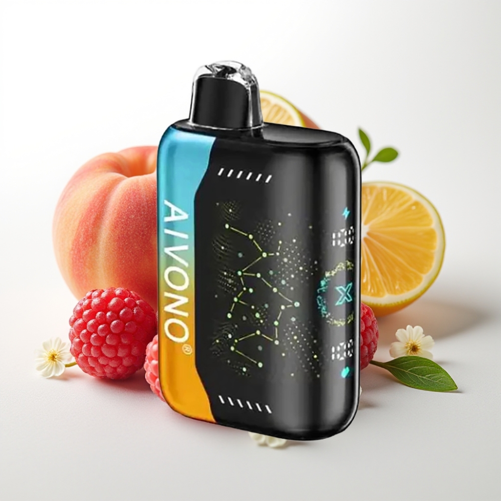 Aivono AIM BOOM 25000 Puffs Lampone Pesca Lime 0%2%3%5% 28ml 650mAh