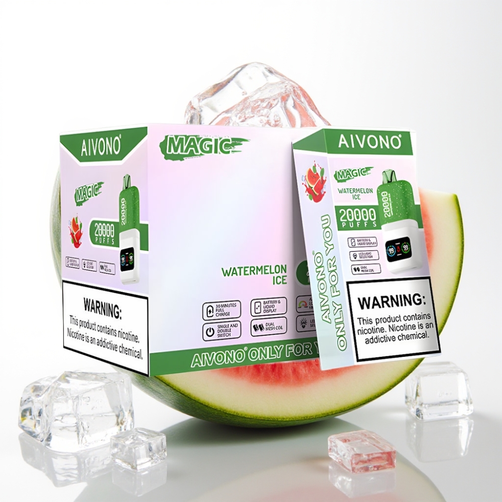 Aivono AIM MAGIC 20000 Puffs Anguria Ghiacciata, 26ml, LCD