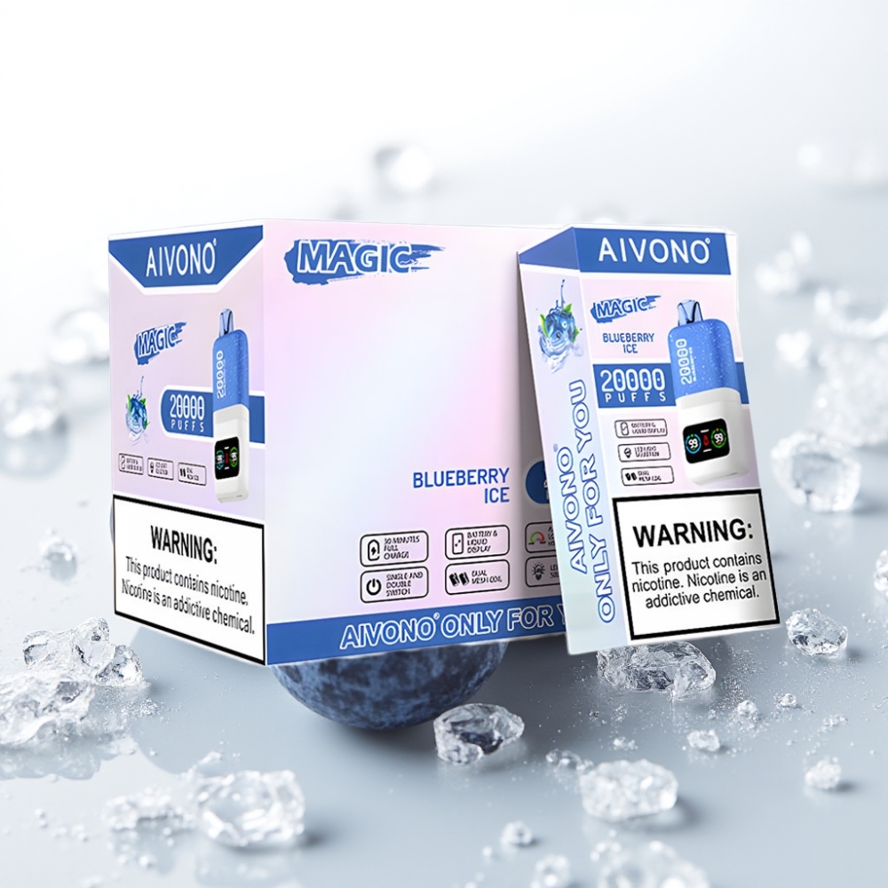 Aivono AIM MAGIC 20000 Puffs Blu Ghiaccio, 26ml, LCD