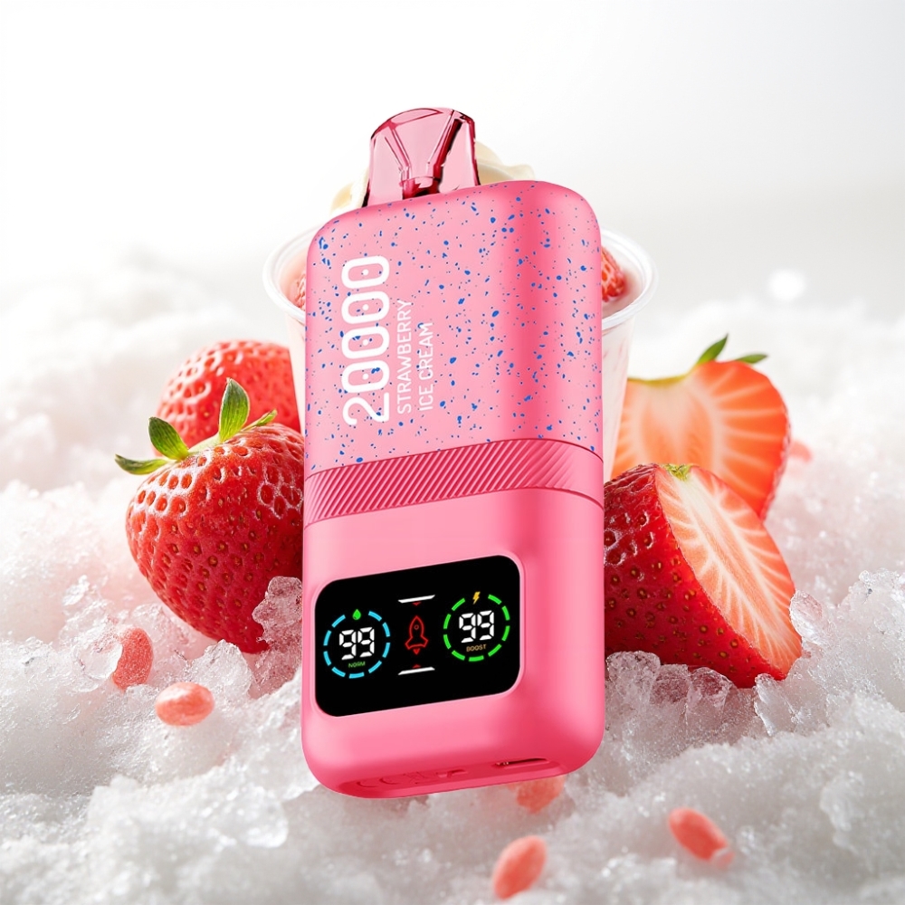 Aivono AIM MAGIC 20000 Puffs Gelato alla Fragola, 26ml, LCD