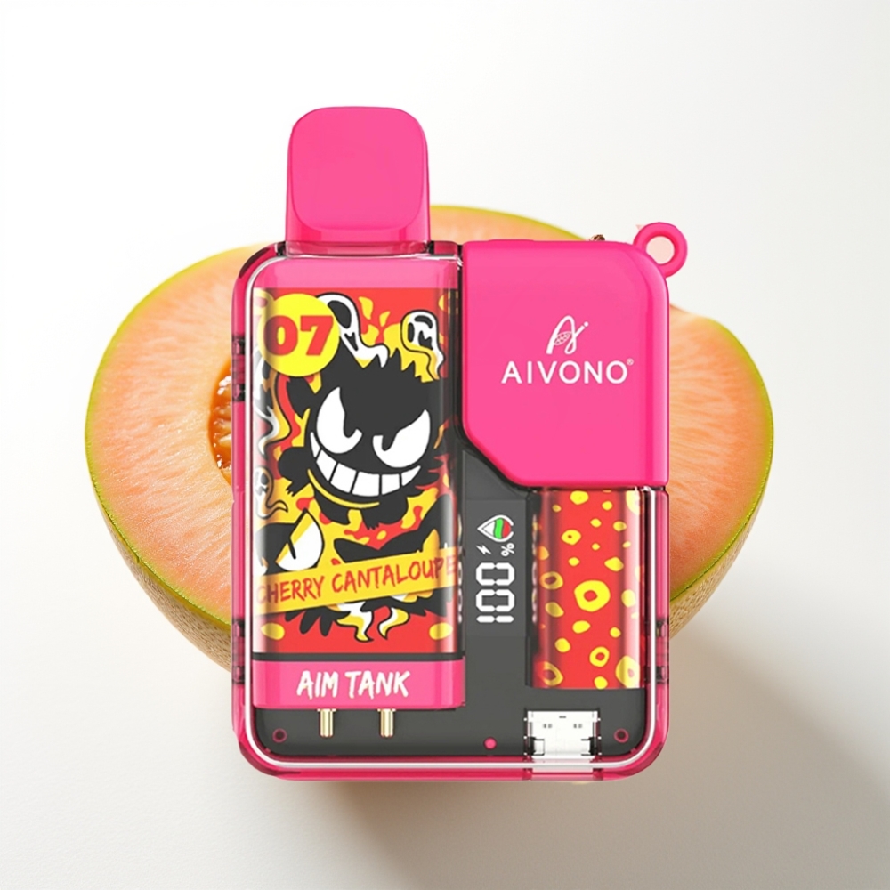 Aivono AIM-TANK 9500 Puffs Ciliegia Melone, 18ml, 650mAh, LCD
