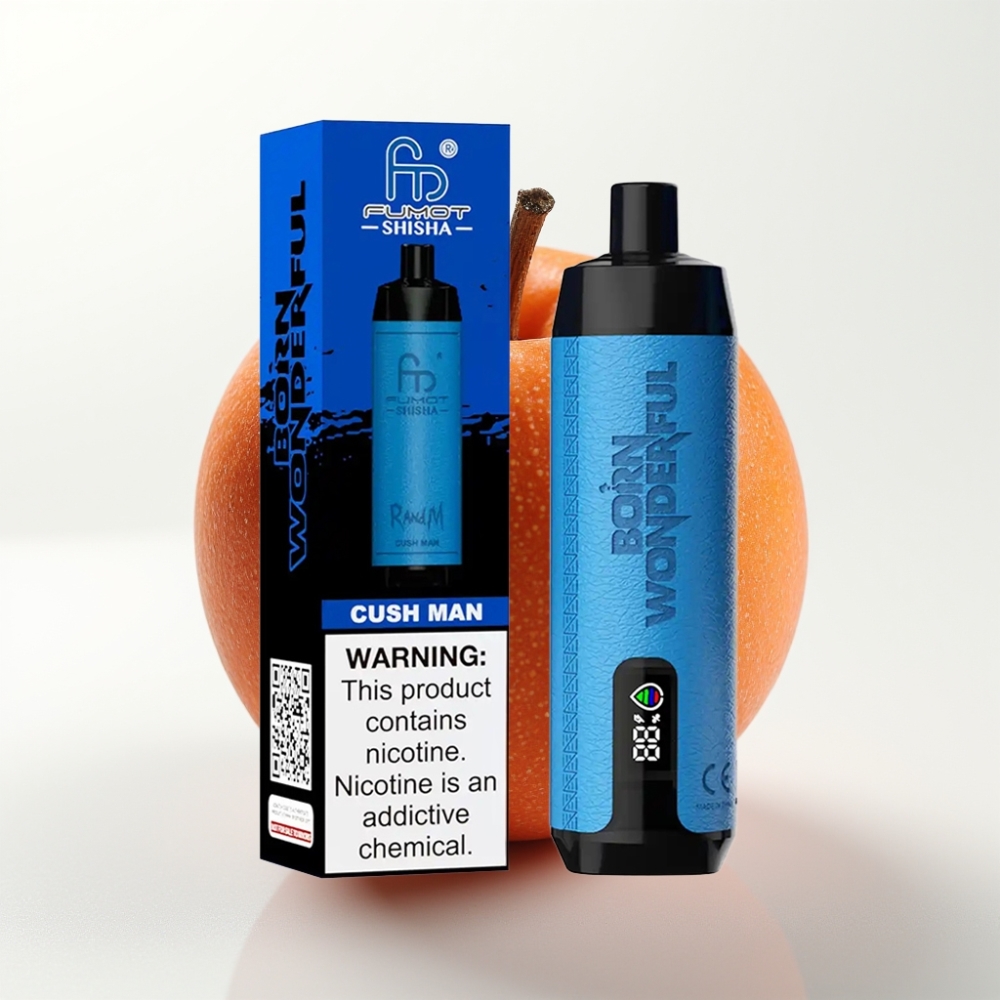 RandM Fumot Shisha 10000 Puff Sigaretta Elettronica Monouso Cush Man, 18ml, 850mAh