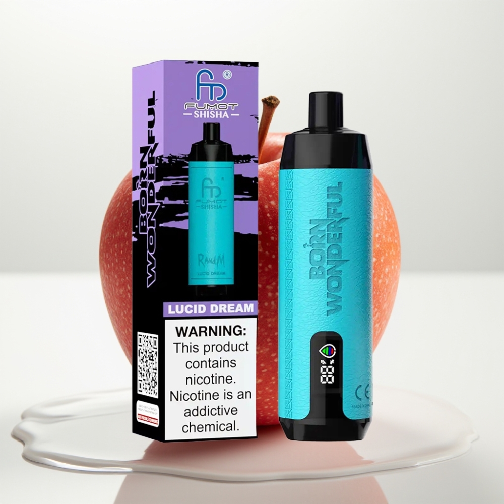 RandM Fumot Shisha 10000 Puff Sigaretta Elettronica Monouso Sogno Lucido - 18ml, 0.5% Nicotina
