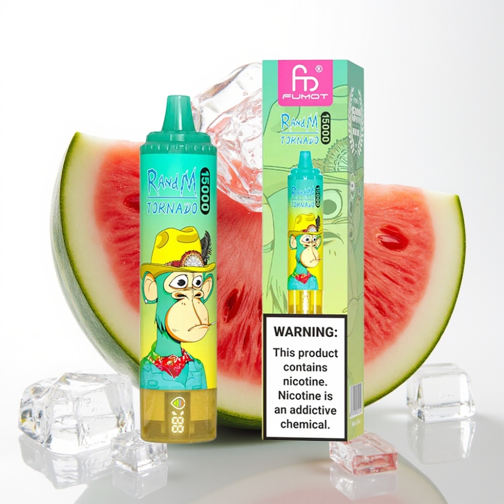 Fumot RandM Tornado 15000 Puff Anguria Ghiaccio - 25ml, 850mAh