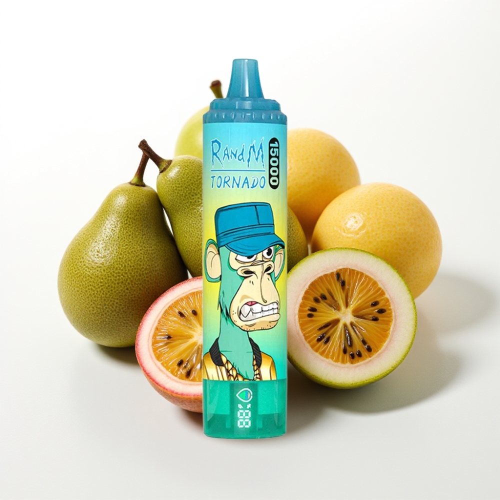 Fumot RandM Tornado 15000 Puff Kiwi Frutto della Passione Guava 25ml 850mAh USB-C