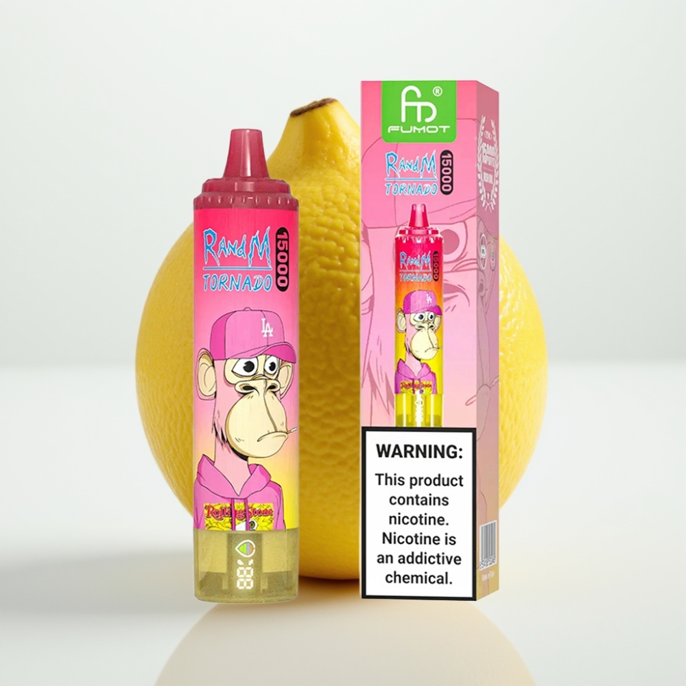 Fumot RandM Tornado 15000 Puff Limone, 25ml, 850mAh