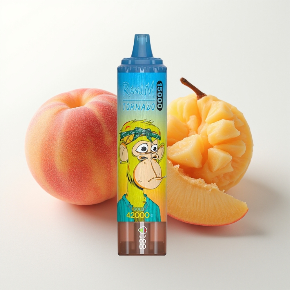 Fumot RandM Tornado 15000 Puff Pesca Mango, 25ml, 850mAh, USB-C