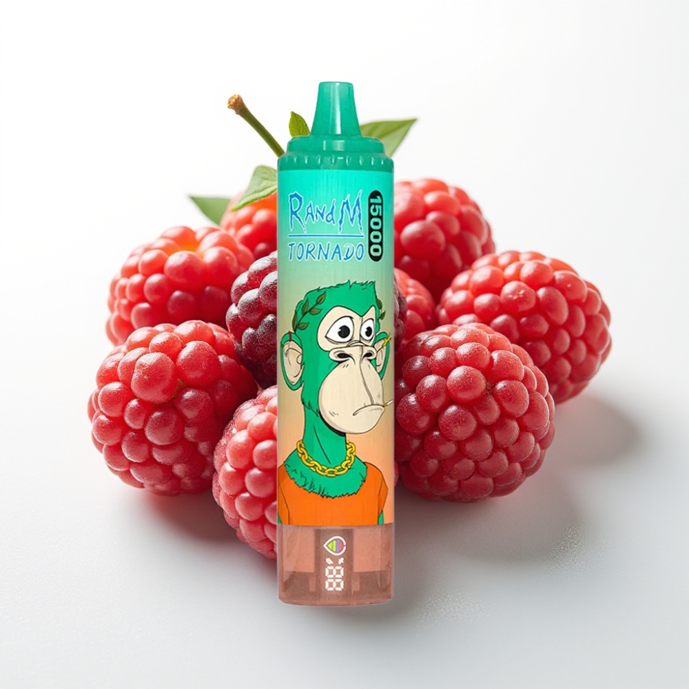 Fumot RandM Tornado 15000 Puff Triplo Berry, 25ml, USB-C, Schermo LCD