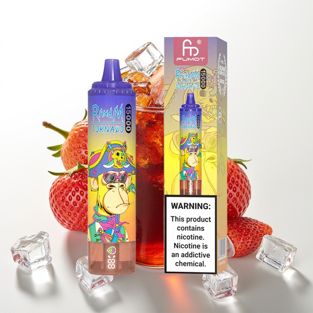 Fumot RandM Tornado 15000 Puffs Cola Ghiacciata - 25ml, 850mAh