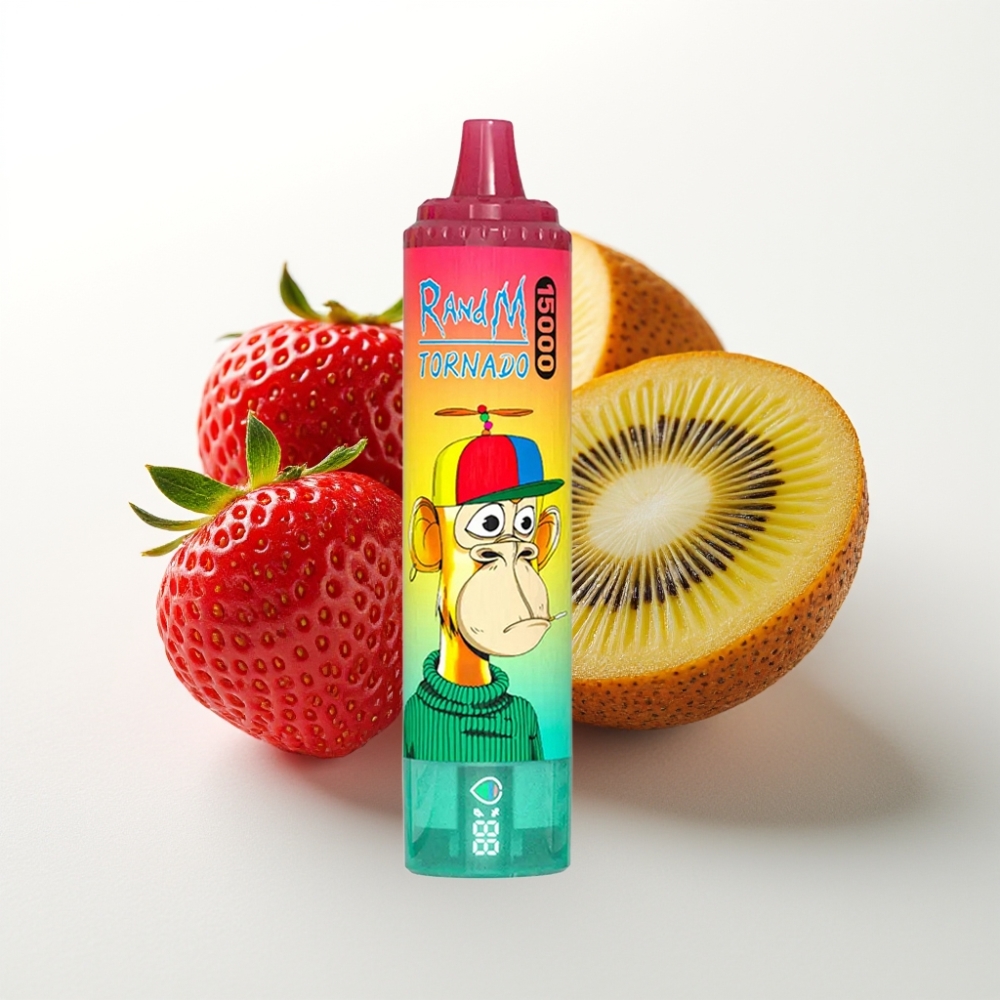 Fumot RandM Tornado 15000 Puffs Fragola Kiwi - 25ml, 850mAh