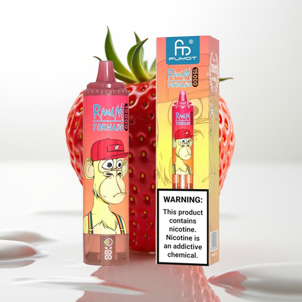 Fumot RandM Tornado 15000 Puffs Fragola Red Bull - 25ml, 850mAh