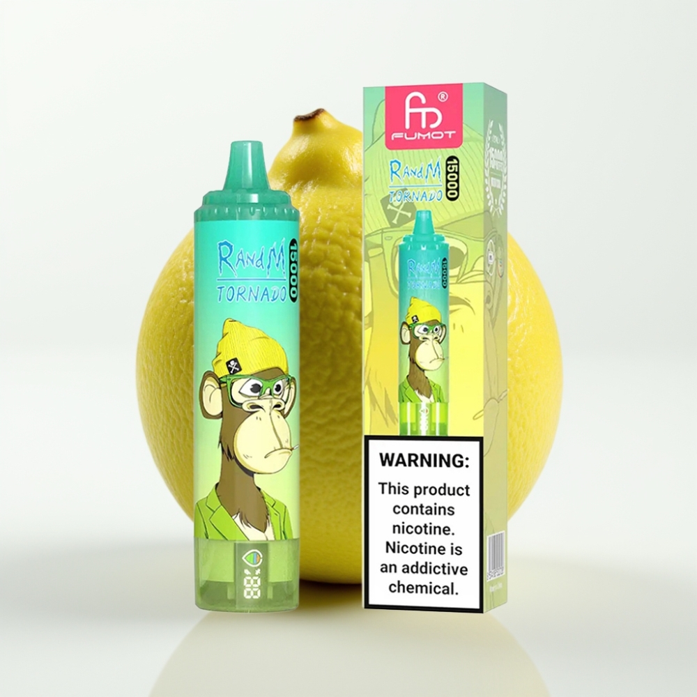 Fumot RandM Tornado 15000 Puffs Limone Lime - 25ml, 850mAh