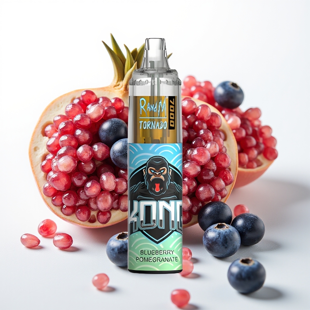 Fumot Tornado 7000 Blu Melaograno 7000 Puff, 14ML, RGB