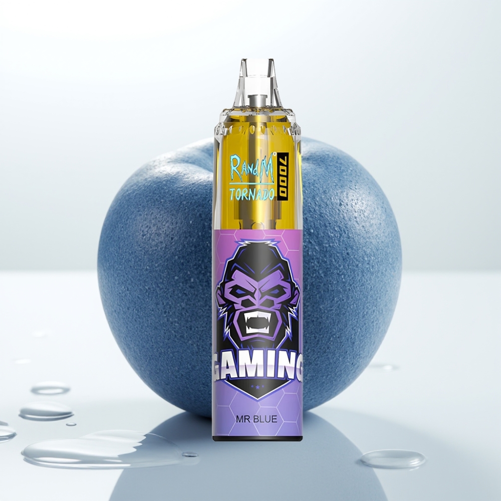 Fumot Tornado 7000 Disposable Vape Dr. Blu - 7000 Puff, 14ML, RGB