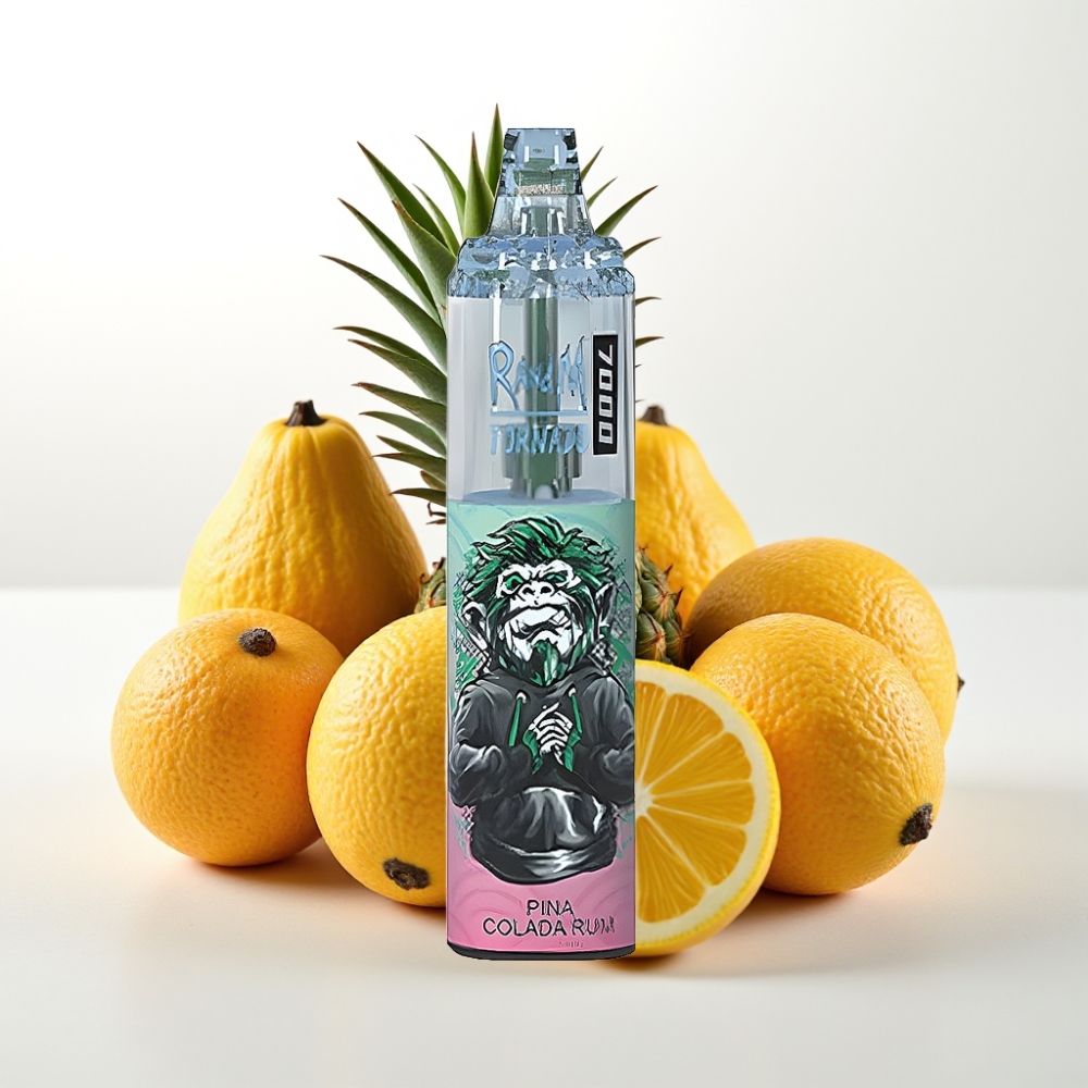 Fumot Tornado 7000 Disposable Vape Pina Colada Rum 14ML, 850MAH, Mesh Coil