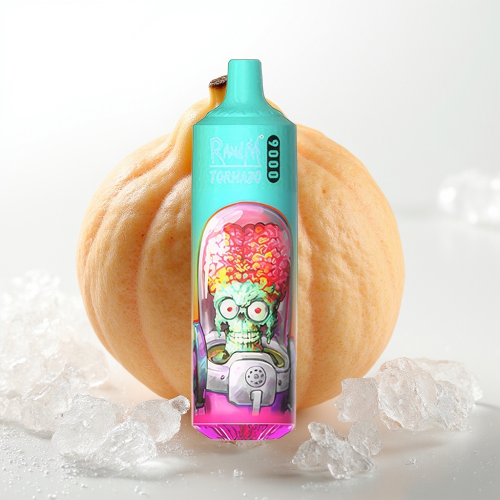 RandM Tornado 9000 Puffs Disposable Vape Guava Ice - 850mAh, 18mL, Mesh Coil