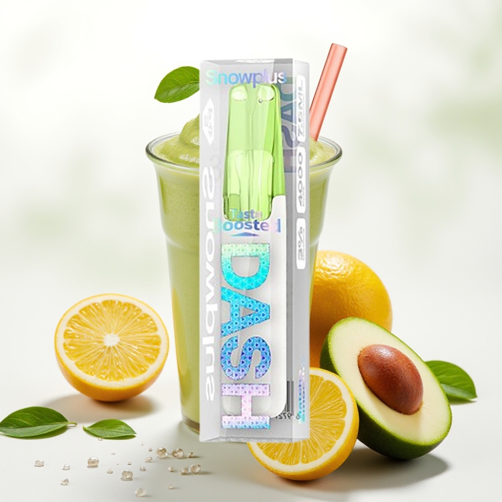 Snowplus Dash 4000 Puff Dispositivo Monouso Matcha Smoothie, Ceramica, 7.5ml, 530mAh
