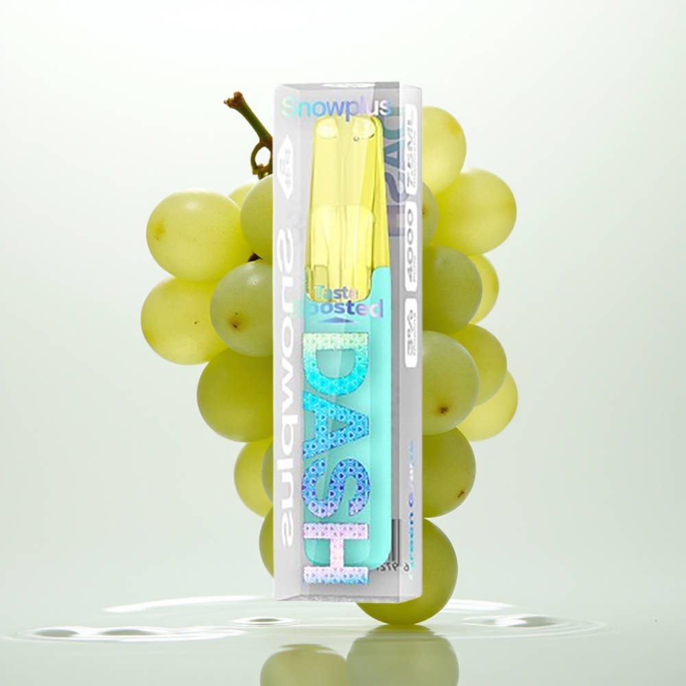 Snowplus Dash 4000 Puff Dispositivo Monouso Uva Verde - Ceramica, 530 mAh, 7.5 ml