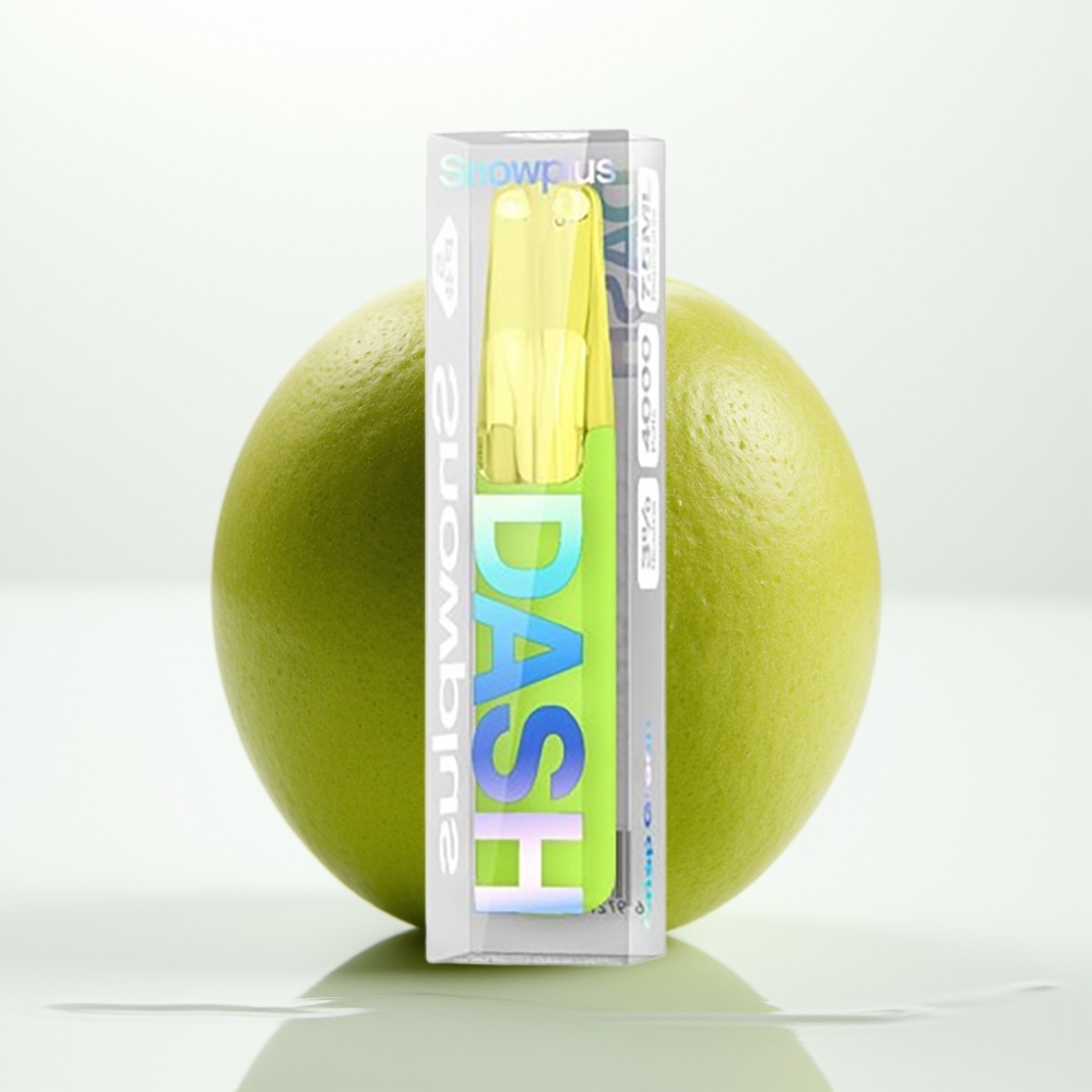 Snowplus Dash 4000 Puffs Dispositivo Monouso Crisp Green, 7.5 ml, 4000 puff