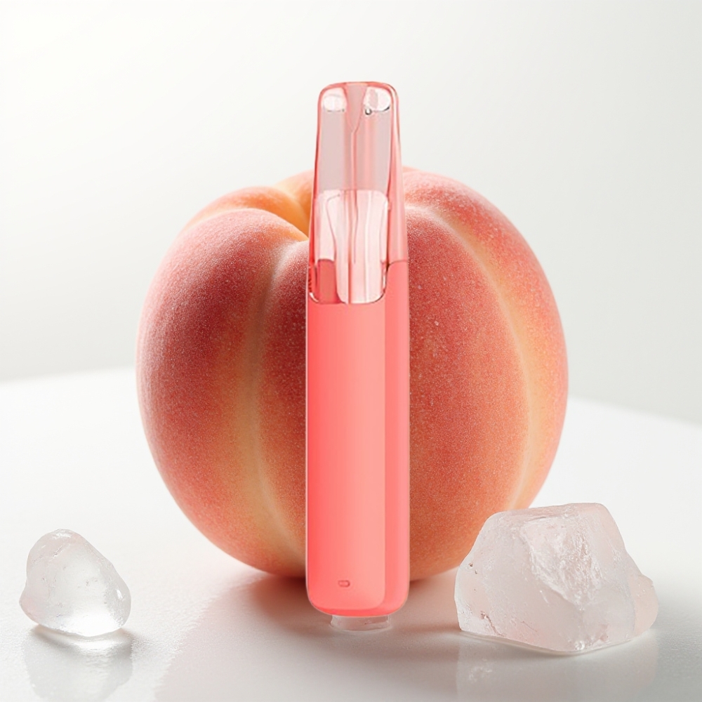 Snowplus Dash 4000 Puffs Dispositivo Monouso Peach Ice - 7.5ml, 530mAh, Ceramica