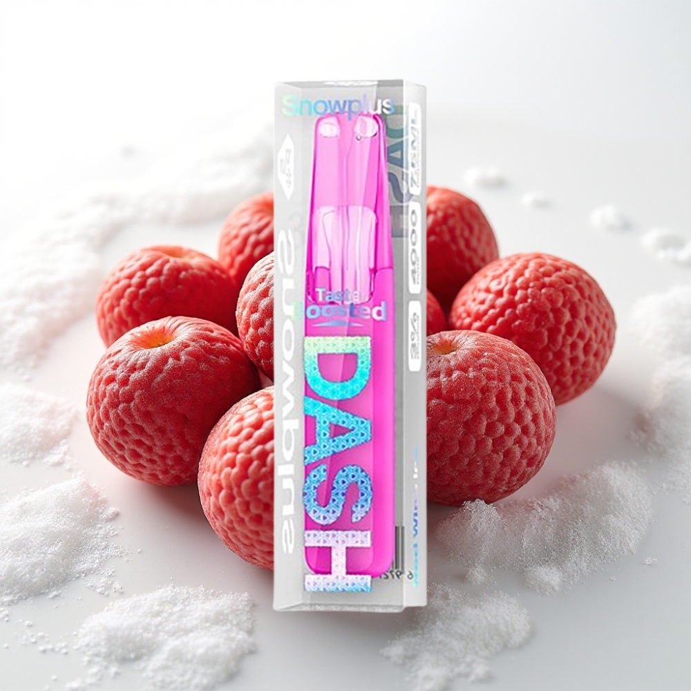 Snowplus Dash 4000 Puffs Dispositivo Monouso Red Wine Ice – 7.5 ml, 530 mAh, Ceramica