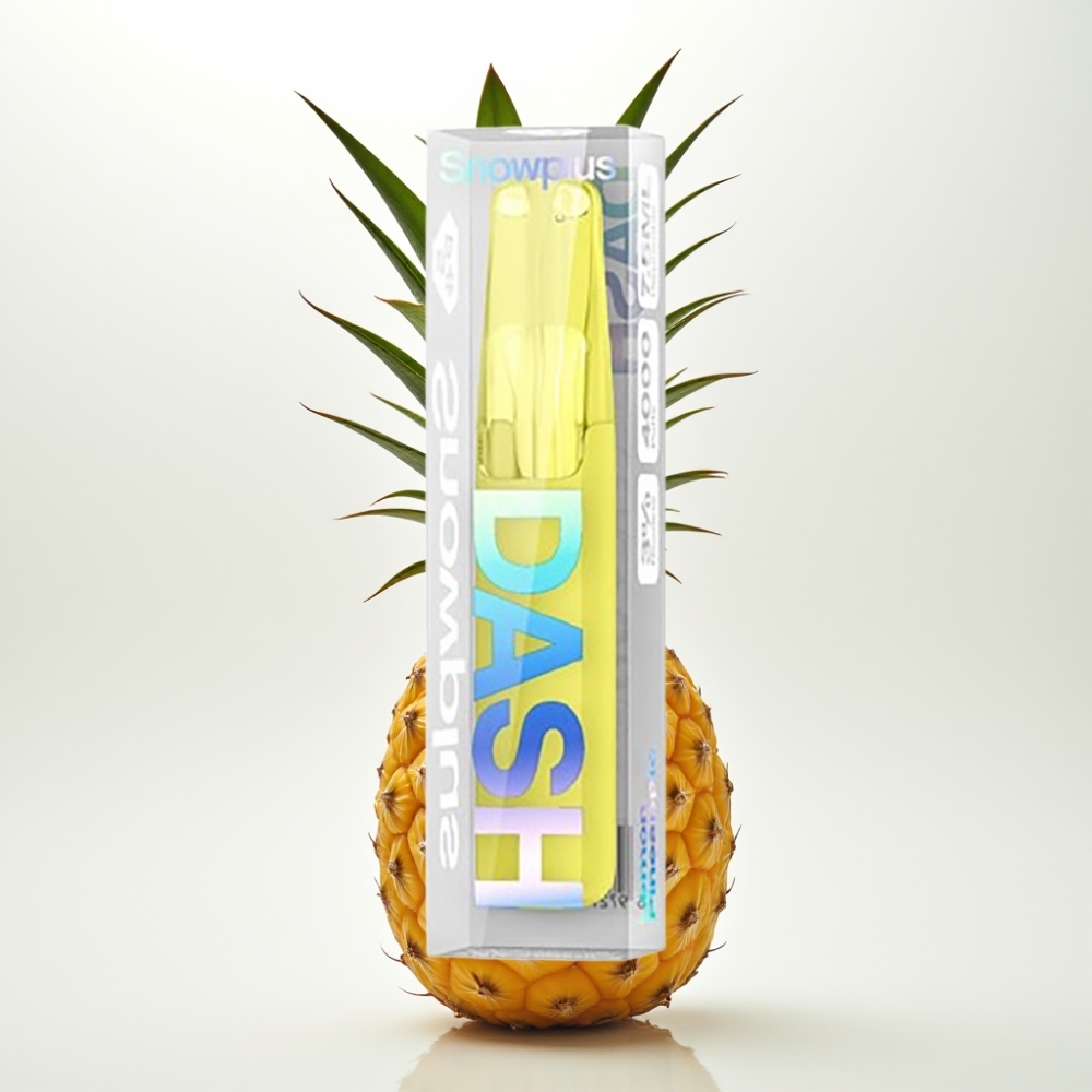 Snowplus Dash 4000 Puffs Dispositivo Monouso al Limone Ananas, Ceramica, 7.5 ml, 3%/5%