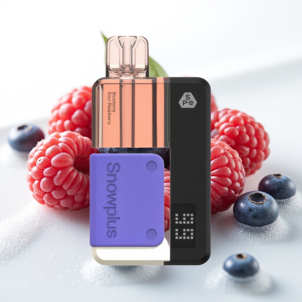 Snowplus Swift Pod Kit 15000 Puffs Mirtillo Lampone Aspro – 1000mAh, 43x81x25mm
