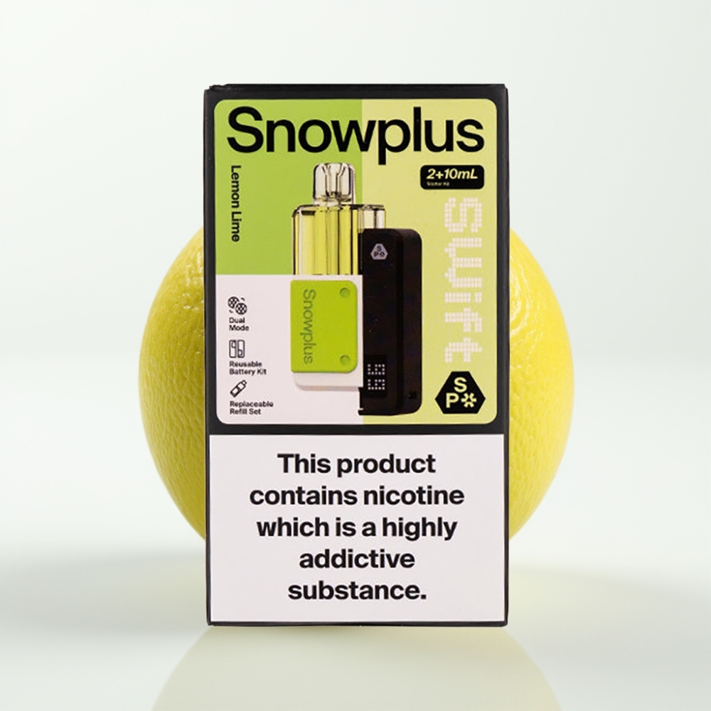 Snowplus Swift 5000 Pod Kit Prefabbricato Limone Lime, 1000mAh, 2+10ml