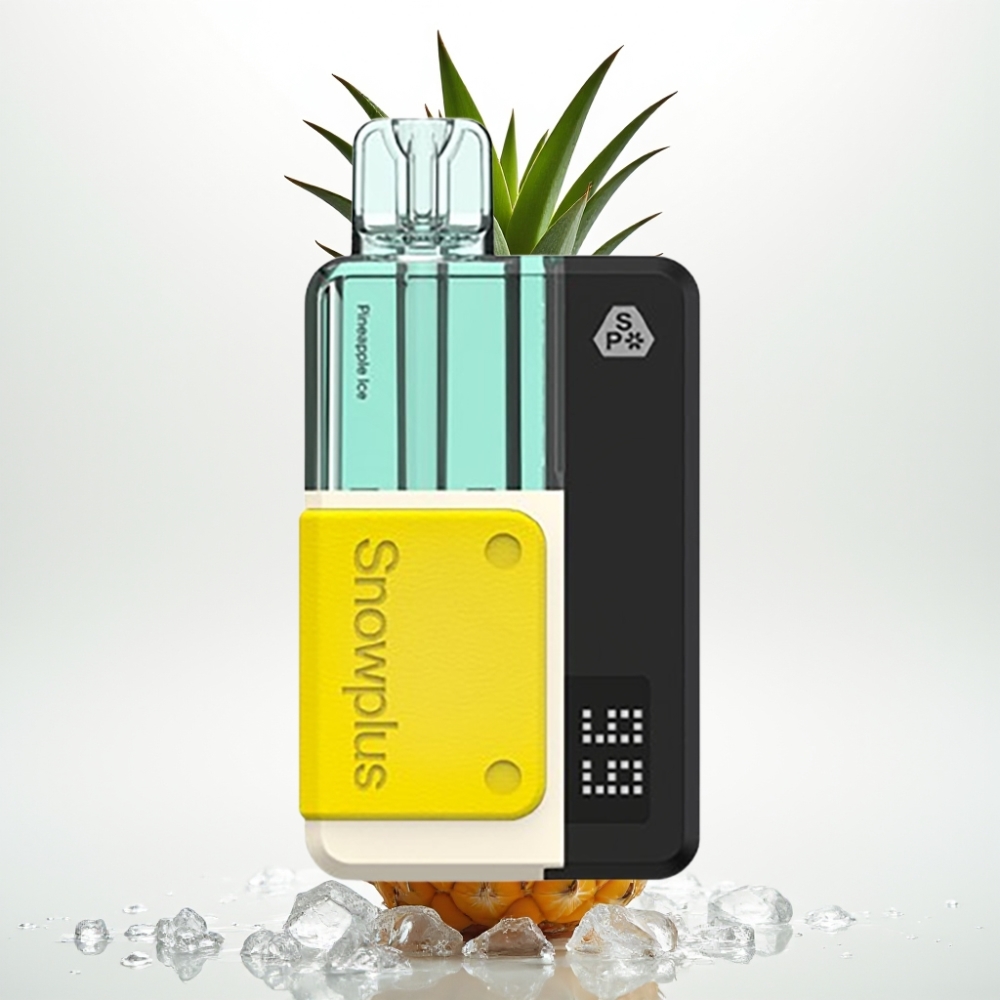 Snowplus Swift 5000 Puffs Prefilled Pod Kit Ananas Ghiaccio - 1000 mAh, 2+10 ml, Dual Mesh