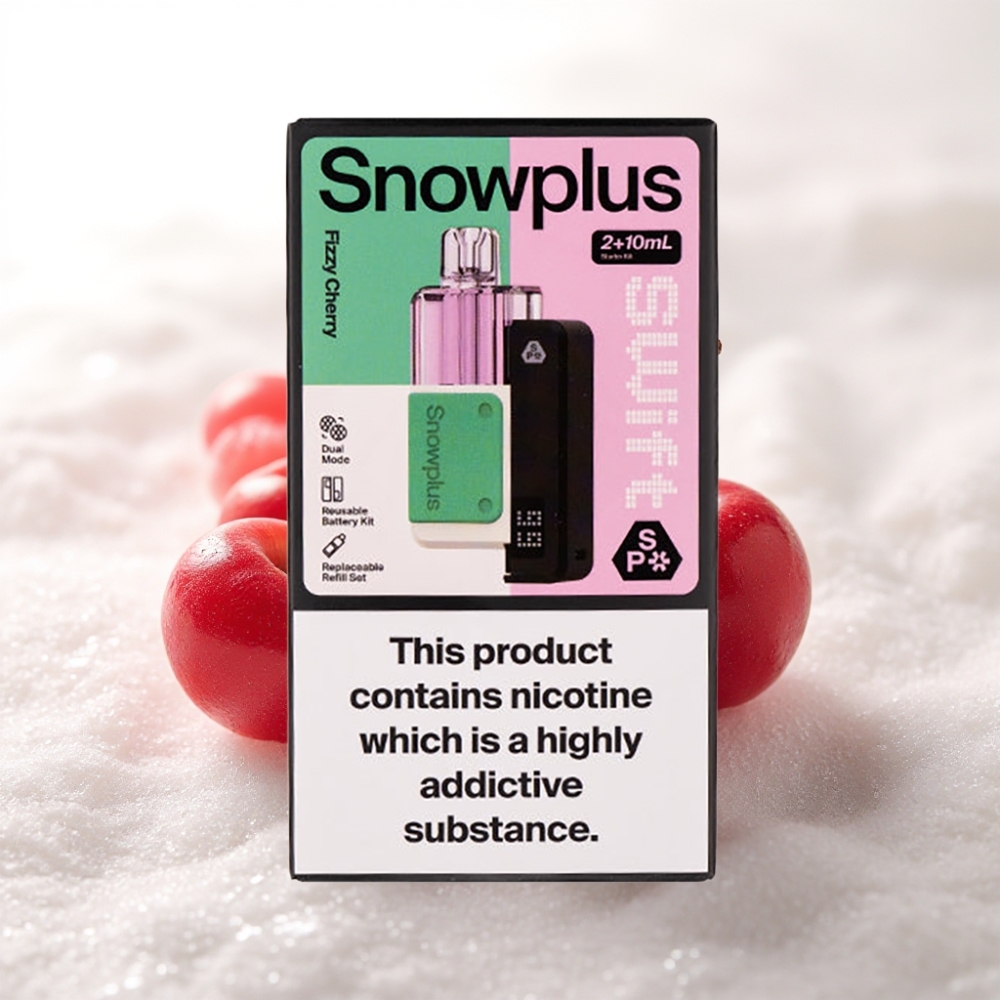Snowplus Swift 5000 Puffs Prefilled Pod Kit Ciliegia Frizzante - 1000 mAh, 2+10 ml