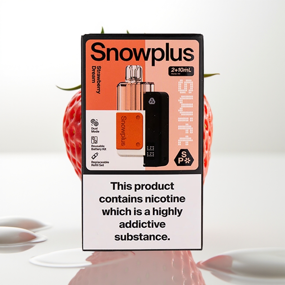 Snowplus Swift 5000 Puffs Prefilled Pod Kit Fragola Dream, 43x81x25mm, 1000mAh, 2+10ml