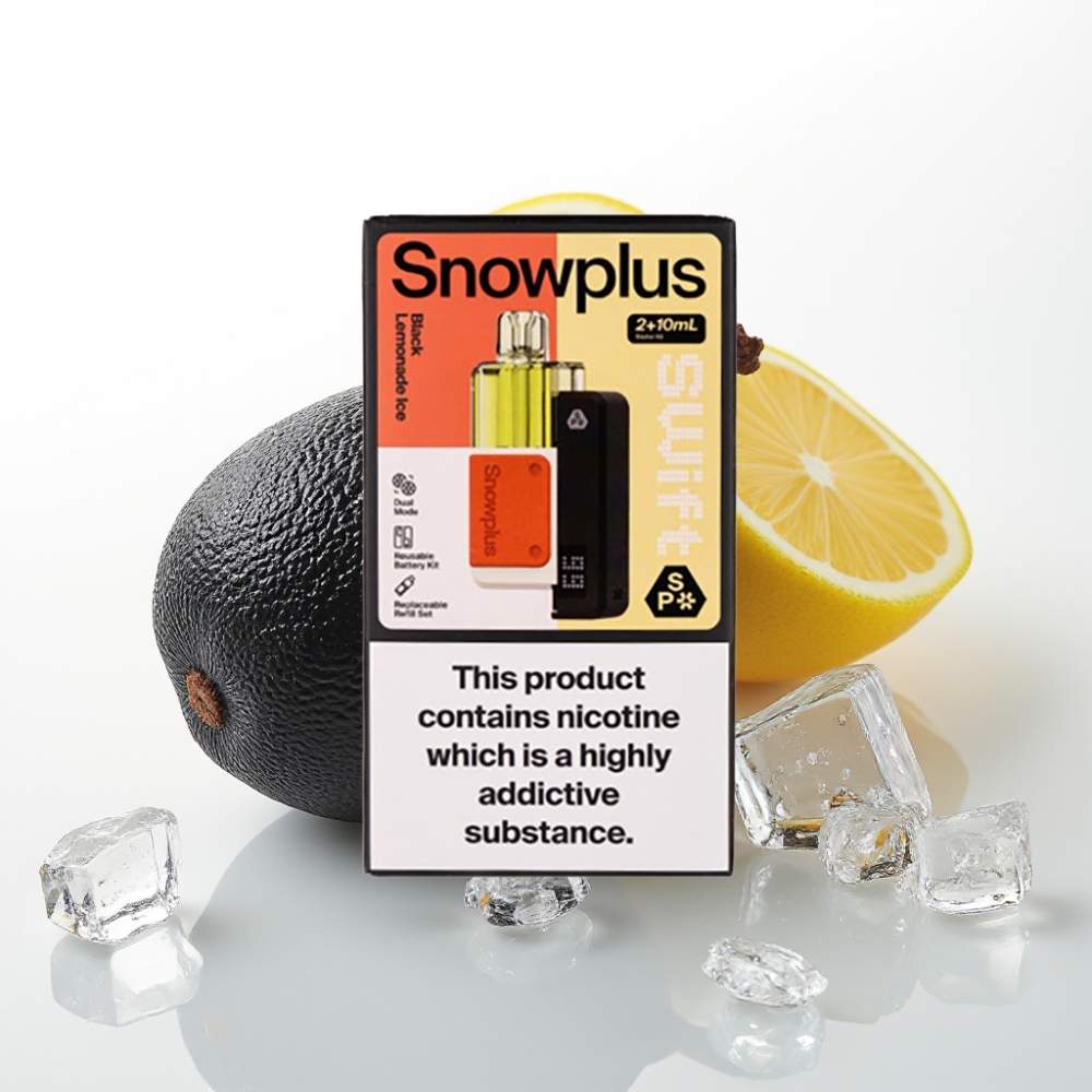 Snowplus Swift 5000 Puffs Prefilled Pod Kit Limonata Nera Ice - 1000 mAh, 2+10 ml